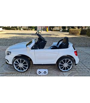 COCHE ELÉCTRICO INFANTIL MERCEDES GLA45 12V, ASIENTO Y RUEDAS DE PLÁSTICO, RC PARENTAL, BLANCO - ATGLA45WHITE